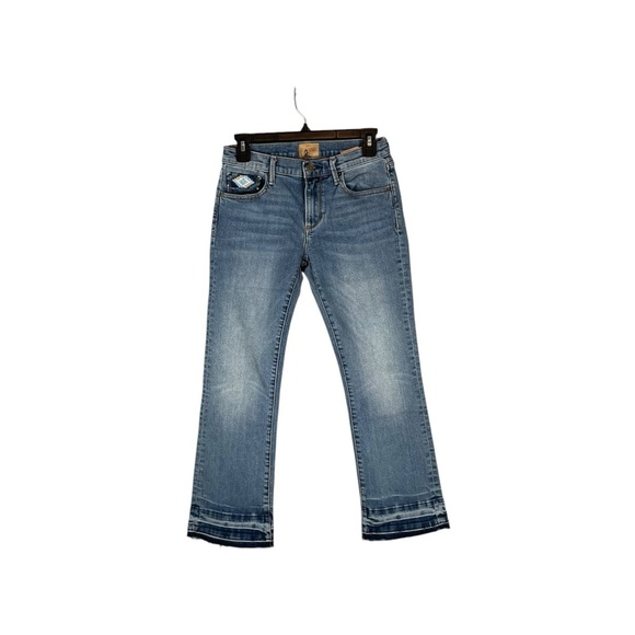 Driftwood Colette Classic Fit Embroidered Pocket Jeans Size 26 - Picture 2 of 9